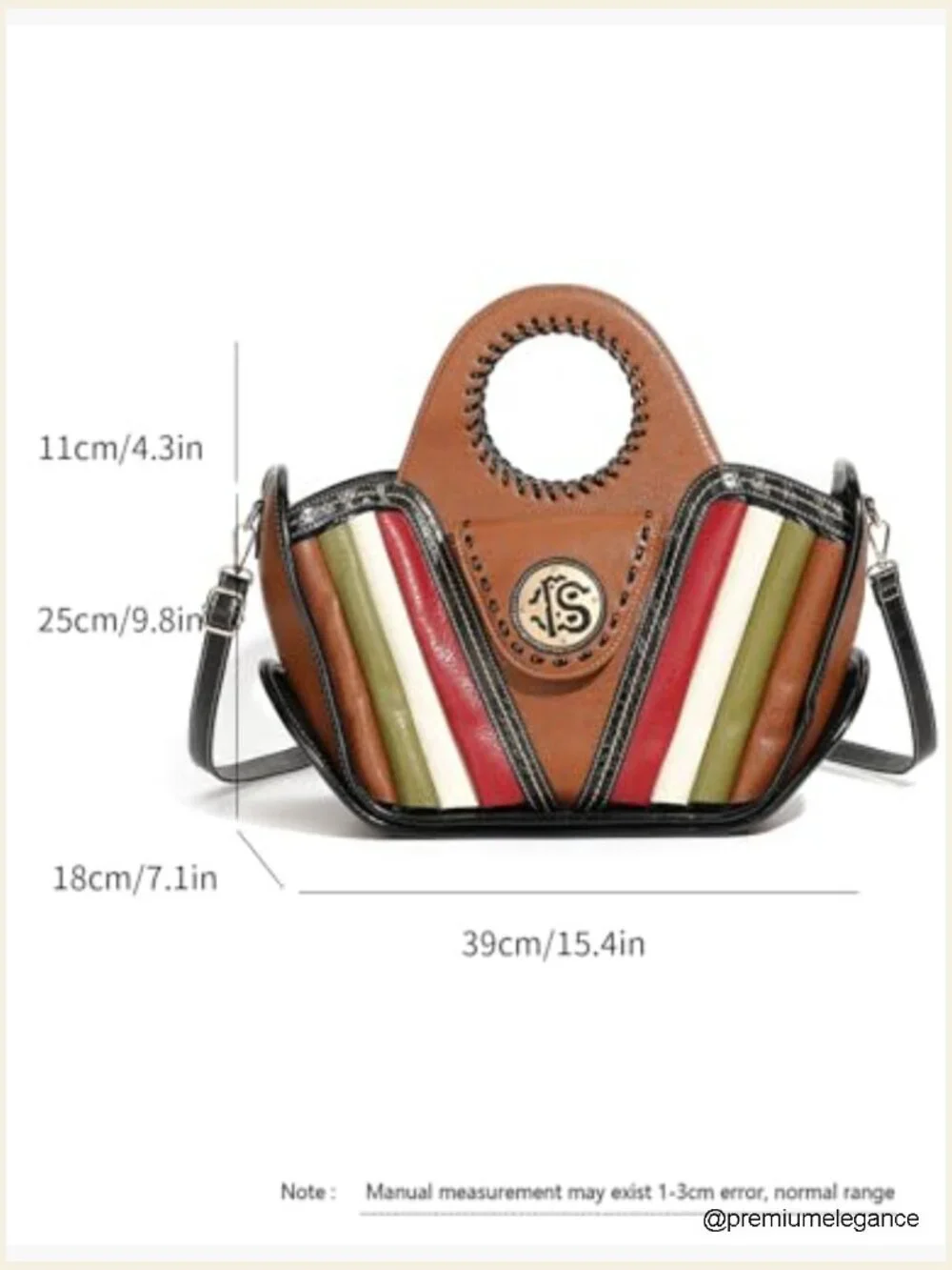 Large Capacity Faux Leather Top Handle Crossbody Handbag Set with Wallet